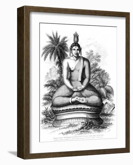 Cotama Buddha, 1880-null-Framed Giclee Print