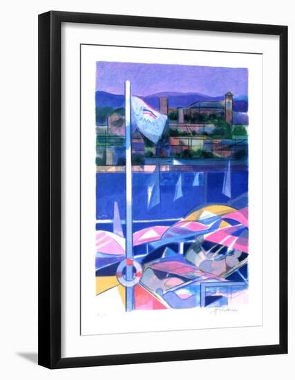 Cote d'Azur - Cannes-Camille Hilaire-Framed Collectable Print