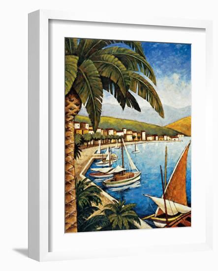 Côte d^Azur I-Thomas Young-Framed Art Print