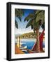 Côte d^Azur II-Thomas Young-Framed Art Print