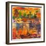 Cote d'Azur Reflections-Peter Graham-Framed Giclee Print