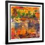 Cote d'Azur Reflections-Peter Graham-Framed Giclee Print