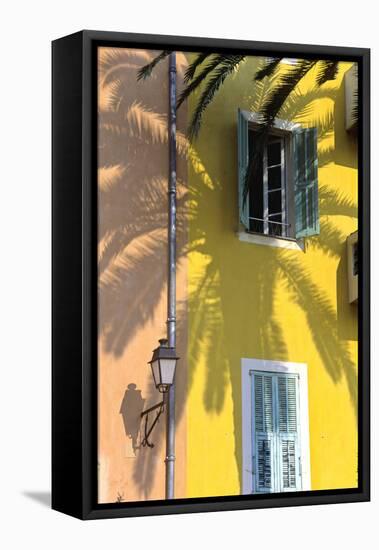 Cote D'Azur, Villefranche-Sur-Mer; Mediterranean Architecture-Marcel Malherbe-Framed Stretched Canvas