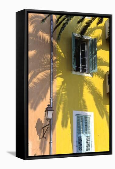 Cote D'Azur, Villefranche-Sur-Mer; Mediterranean Architecture-Marcel Malherbe-Framed Stretched Canvas