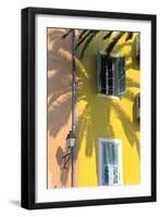 Cote D'Azur, Villefranche-Sur-Mer; Mediterranean Architecture-Marcel Malherbe-Framed Premium Photographic Print