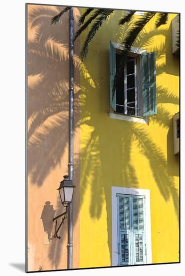 Cote D'Azur, Villefranche-Sur-Mer; Mediterranean Architecture-Marcel Malherbe-Mounted Photographic Print