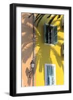 Cote D'Azur, Villefranche-Sur-Mer; Mediterranean Architecture-Marcel Malherbe-Framed Photographic Print