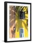 Cote D'Azur, Villefranche-Sur-Mer; Mediterranean Architecture-Marcel Malherbe-Framed Photographic Print