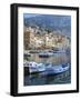 Cote D'Azur, Villefranche-Sur-Mer, View on Town and Port-Marcel Malherbe-Framed Photographic Print