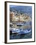 Cote D'Azur, Villefranche-Sur-Mer, View on Town and Port-Marcel Malherbe-Framed Photographic Print