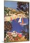 Cote d'Azur-null-Mounted Art Print