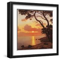 Cote D'Azur-unknown Choultse-Framed Art Print