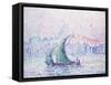 Cote D'Or, the Suleimanie, Constantinople, 1907-Paul Signac-Framed Stretched Canvas