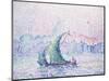 Cote D'Or, the Suleimanie, Constantinople, 1907-Paul Signac-Mounted Giclee Print