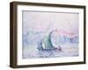 Cote D'Or, the Suleimanie, Constantinople, 1907-Paul Signac-Framed Giclee Print