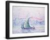 Cote D'Or, the Suleimanie, Constantinople, 1907-Paul Signac-Framed Giclee Print