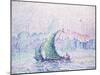 Cote D'Or, the Suleimanie, Constantinople, 1907-Paul Signac-Mounted Giclee Print