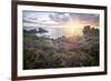 Cote De Granit Rose Sunrise-Philippe Manguin-Framed Photographic Print