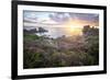 Cote De Granit Rose Sunrise-Philippe Manguin-Framed Photographic Print