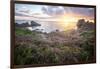 Cote De Granit Rose Sunrise-Philippe Manguin-Framed Photographic Print