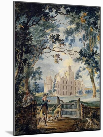 Cote House, Near Bristol, 1792-J. M. W. Turner-Mounted Giclee Print