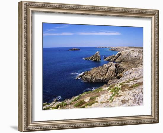 Cote Sauvage, Quiberon, Normandy, France-Jeremy Lightfoot-Framed Photographic Print