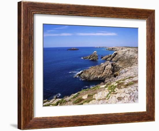 Cote Sauvage, Quiberon, Normandy, France-Jeremy Lightfoot-Framed Photographic Print