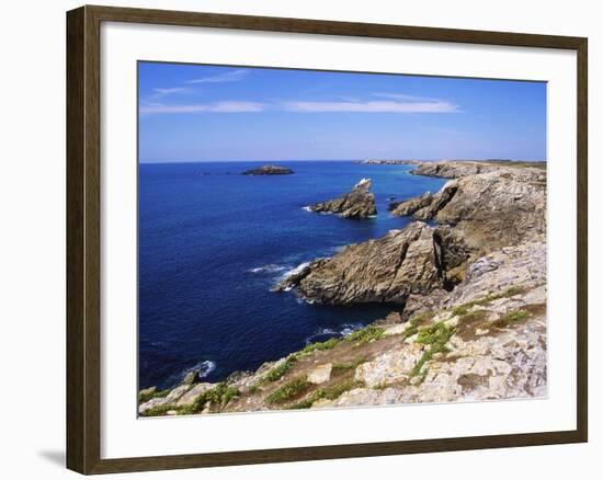 Cote Sauvage, Quiberon, Normandy, France-Jeremy Lightfoot-Framed Photographic Print