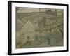 Côteau de L'Hermitage, Pontoise-Camille Pissarro-Framed Giclee Print