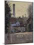 Cotham Brow, Contre Jour, January-Tom Hughes-Mounted Giclee Print