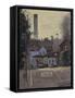 Cotham Brow, Contre Jour, January-Tom Hughes-Framed Stretched Canvas