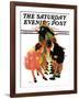 "Cotillion," Saturday Evening Post Cover, May 23, 1936-Albert W. Hampson-Framed Giclee Print