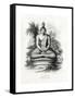 Cotoma Budha, Worshipped in Ceylon, Siam, China, 19th Century-Andrew Thom-Framed Stretched Canvas