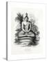 Cotoma Budha, Worshipped in Ceylon, Siam, China, 19th Century-Andrew Thom-Stretched Canvas