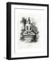 Cotoma Budha, Worshipped in Ceylon, Siam, China, 19th Century-Andrew Thom-Framed Giclee Print