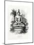 Cotoma Budha, Worshipped in Ceylon, Siam, China, 19th Century-Andrew Thom-Mounted Giclee Print