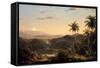 Cotopaxi, 1855 (Oil on Canvas)-Frederic Edwin Church-Framed Stretched Canvas