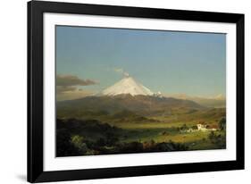 Cotopaxi, 1855-Frederic Edwin Church-Framed Giclee Print