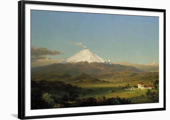 Cotopaxi, 1855-Frederic Edwin Church-Framed Giclee Print