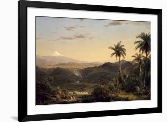 Cotopaxi, 1855-Frederic Edwin Church-Framed Giclee Print