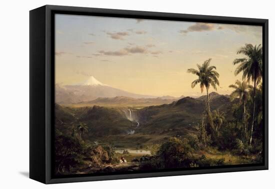 Cotopaxi, 1855-Frederic Edwin Church-Framed Stretched Canvas