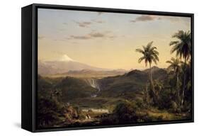 Cotopaxi, 1855-Frederic Edwin Church-Framed Stretched Canvas