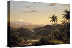 Cotopaxi, 1855-Frederic Edwin Church-Stretched Canvas