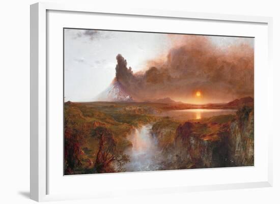 Cotopaxi, 1862-Frederic Edwin Church-Framed Giclee Print