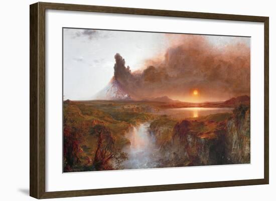 Cotopaxi, 1862-Frederic Edwin Church-Framed Giclee Print