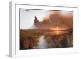 Cotopaxi, 1862-Frederic Edwin Church-Framed Giclee Print