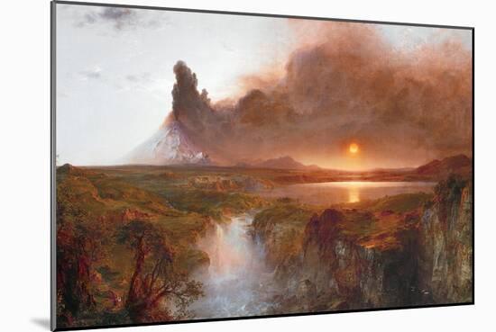 Cotopaxi, 1862-Frederic Edwin Church-Mounted Giclee Print