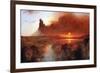 Cotopaxi, Ecuador [1]-Frederic Edwin Church-Framed Art Print