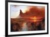 Cotopaxi, Ecuador [1]-Frederic Edwin Church-Framed Art Print