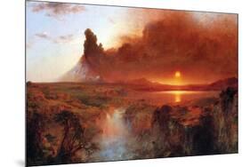 Cotopaxi, Ecuador [1]-Frederic Edwin Church-Mounted Art Print